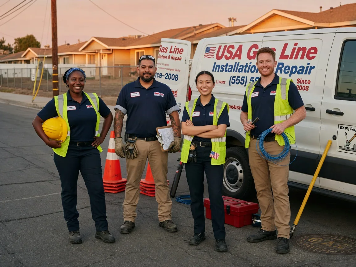 Gas Line Installation company in Fowler, IL